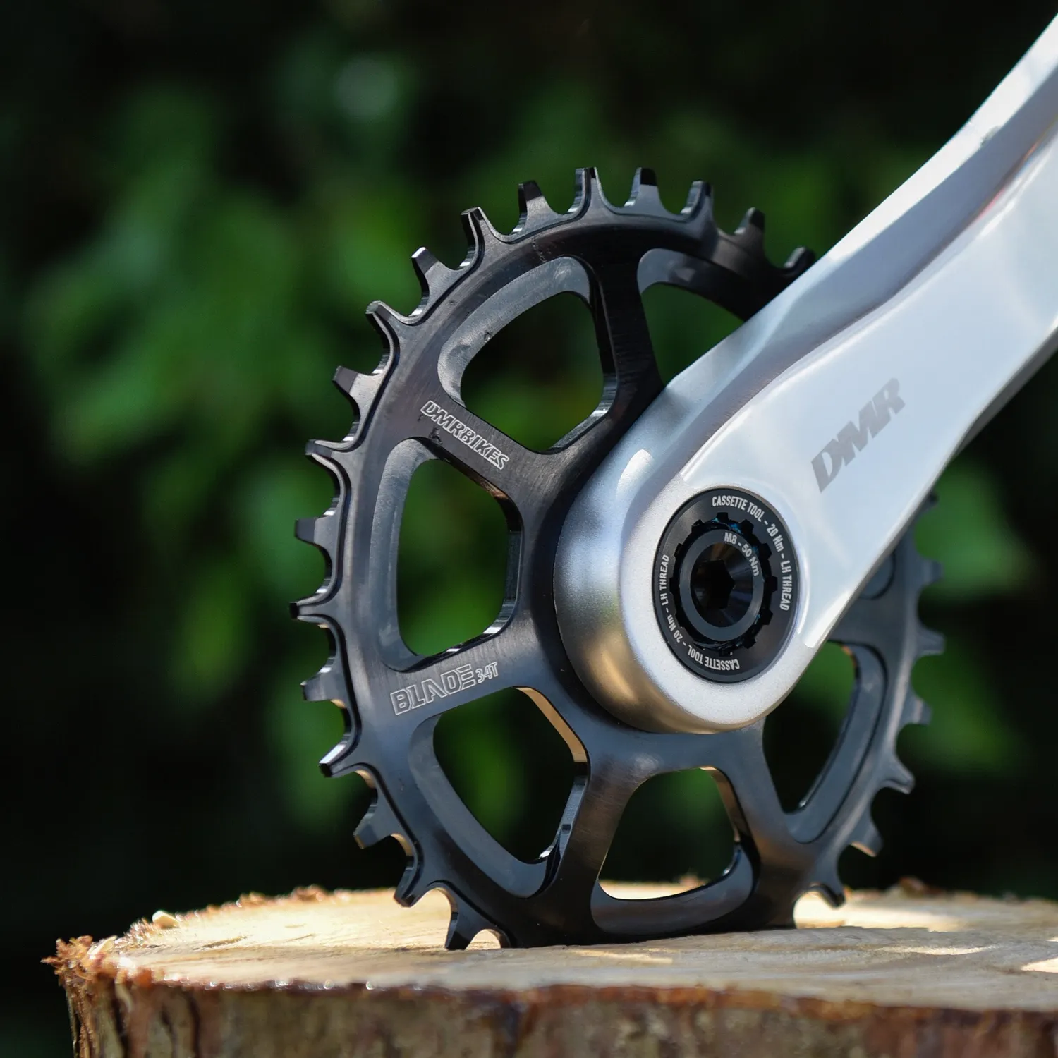 DMR Bikes Blade klinge sort 34T narrow wide