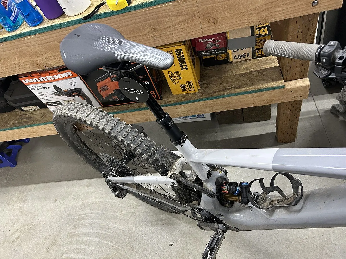 OneUp Dropper Remote V2/V3 clamp 22.2 flatbar beslag