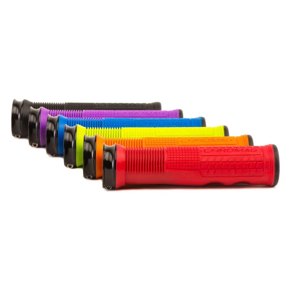Chromag Format grips pink single lock-on