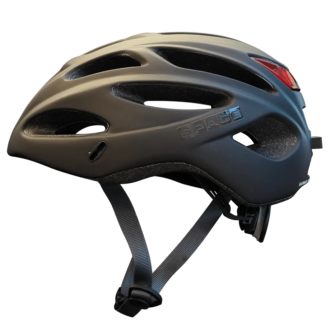 Silverback Space Spectra cykelhjelm matsort M med LED