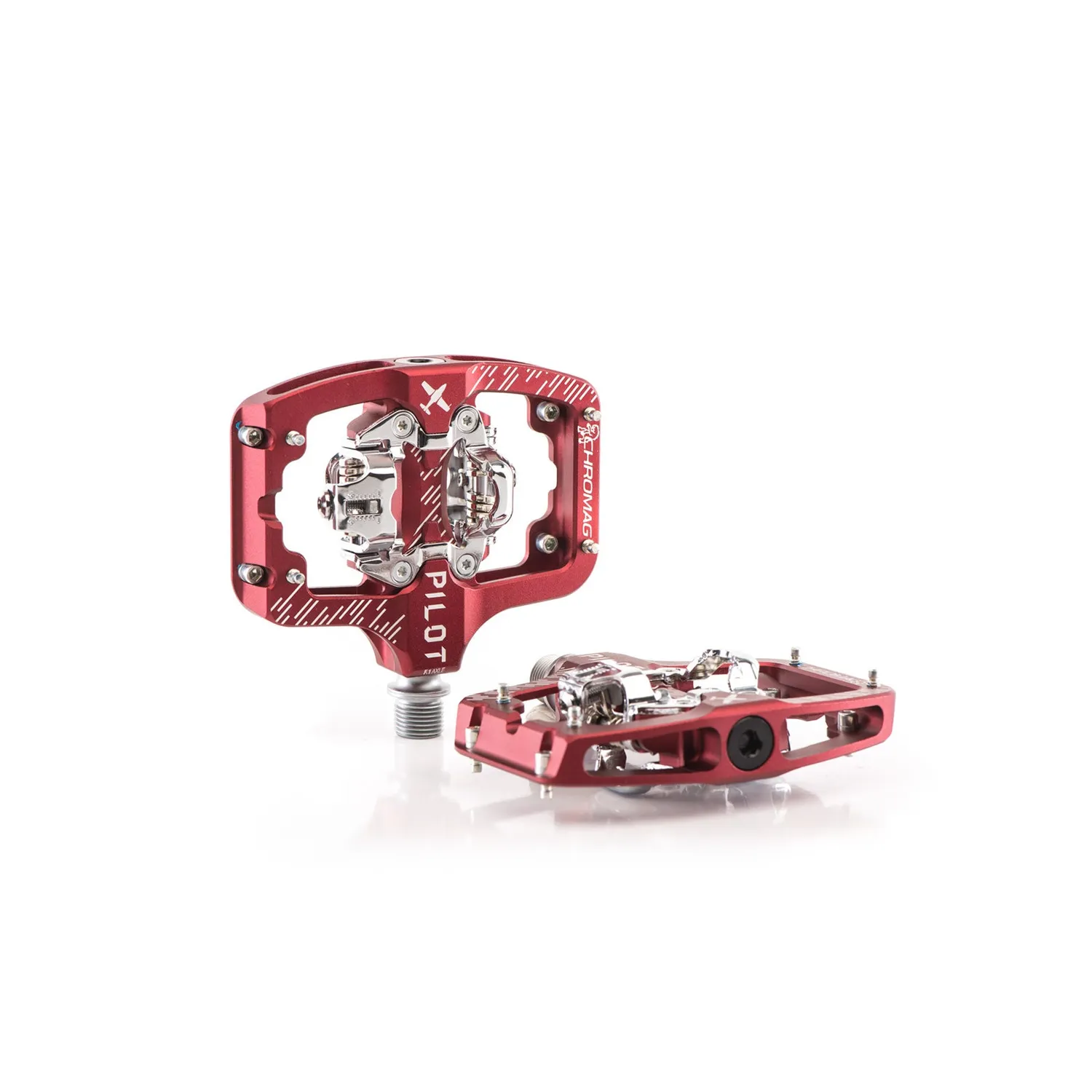Chromag Pilot klikpedaler sort dobbeltsidet SPD