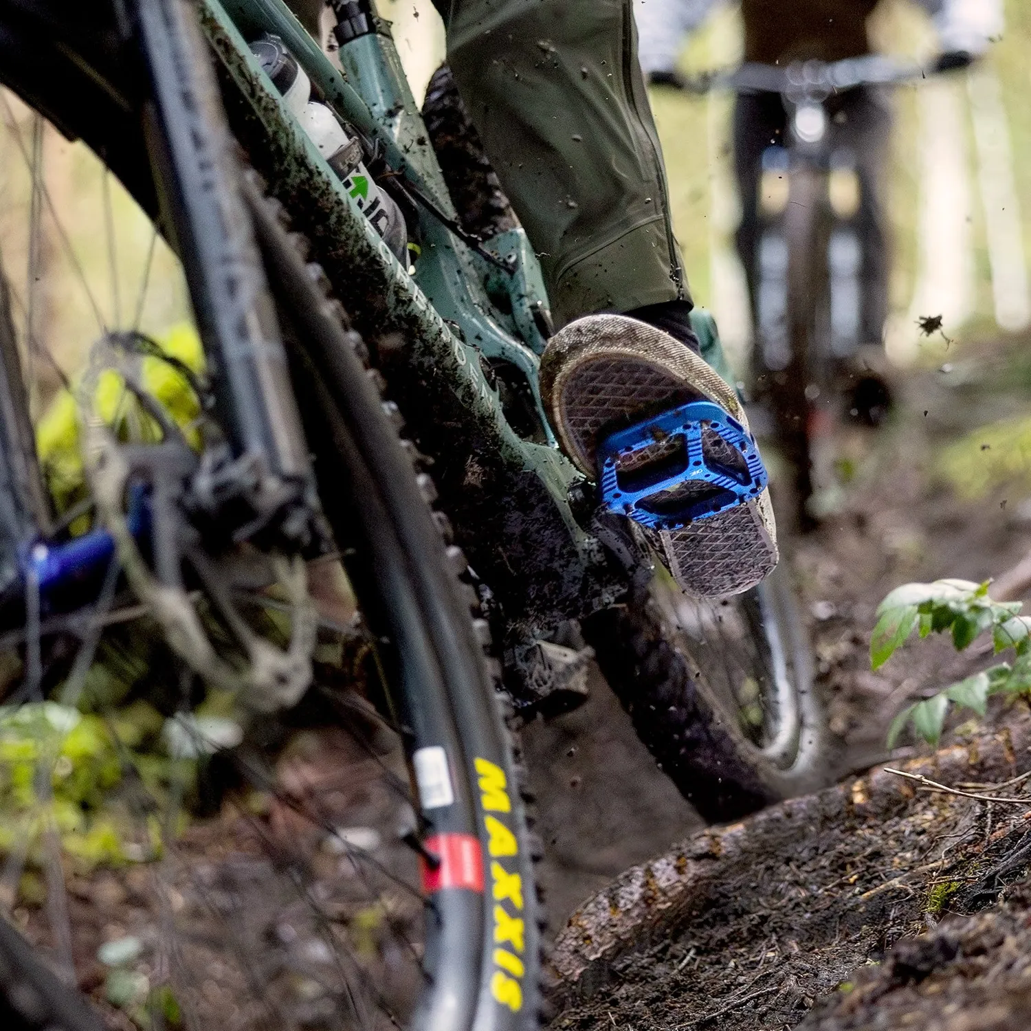 OneUp Wave platform pedaler sort - MTB pedaler