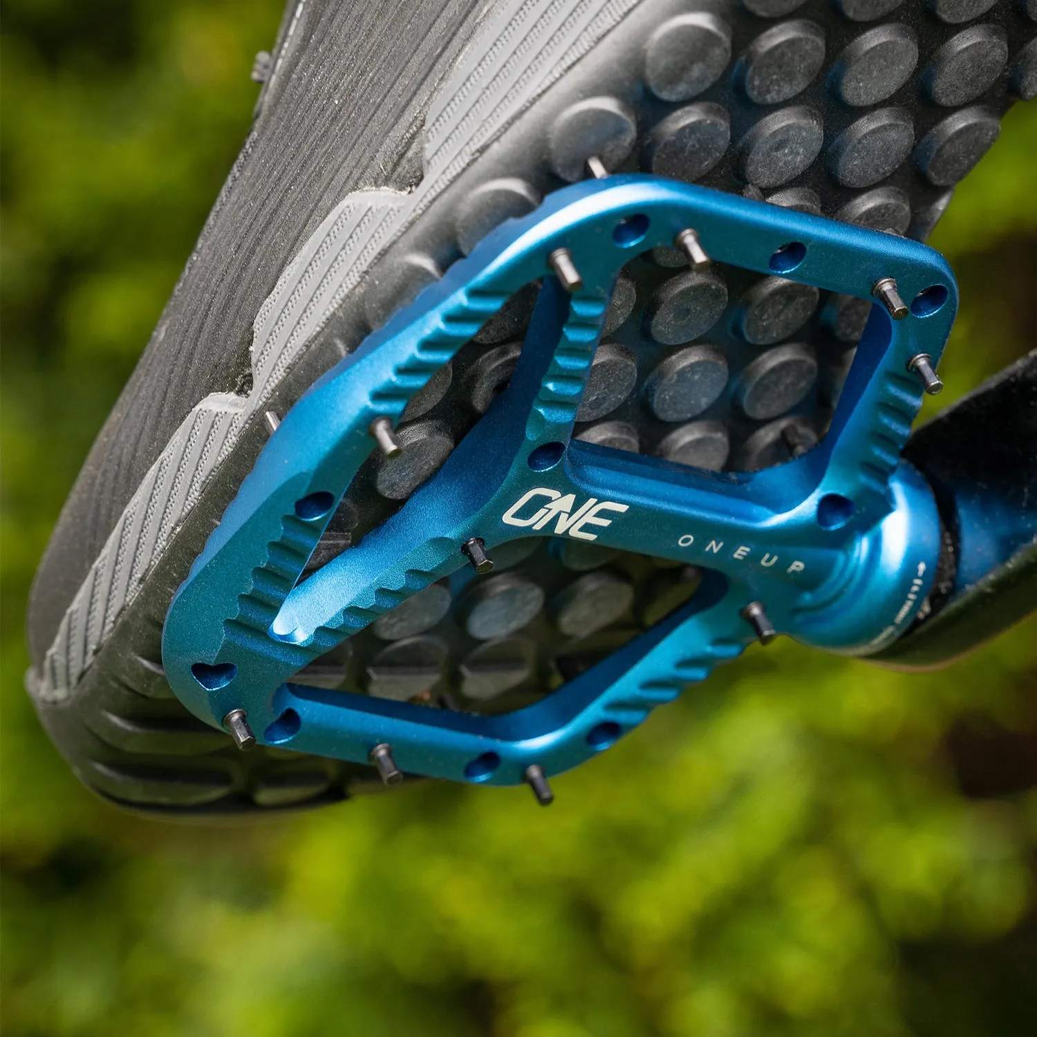 OneUp Aluminum platformpedaler sort tynde