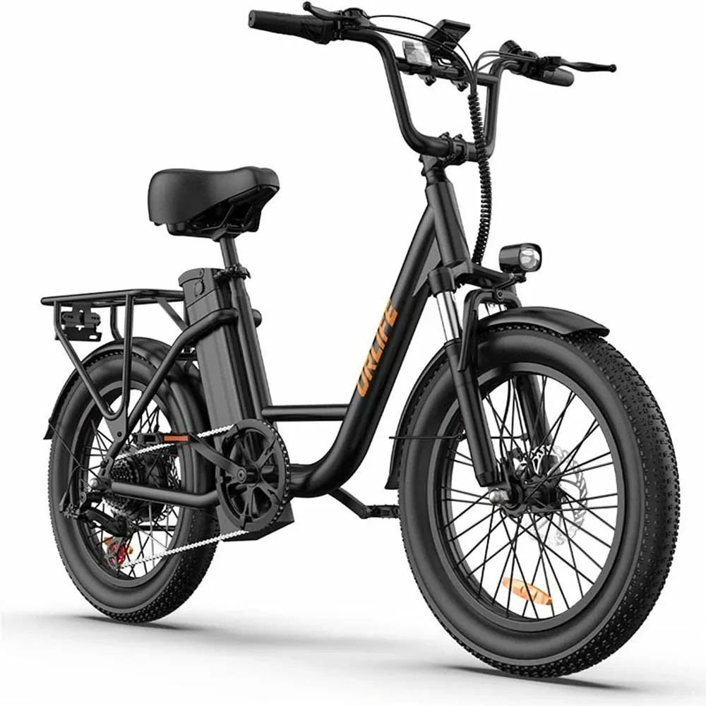 URLIFE E20 elcykel sort EU pendlerklar