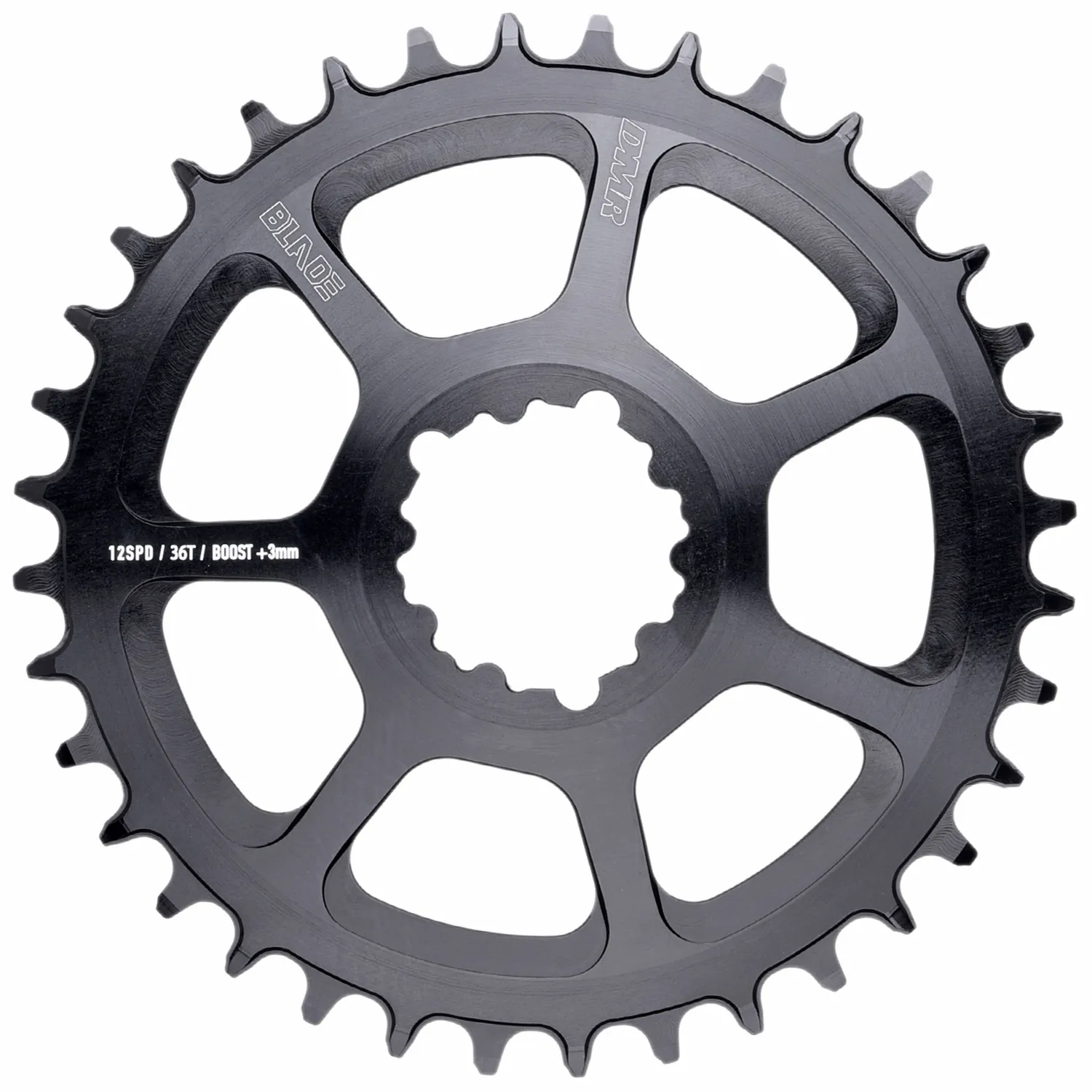 DMR Blade 32T klinge sort Boost 12-speed narrow wide