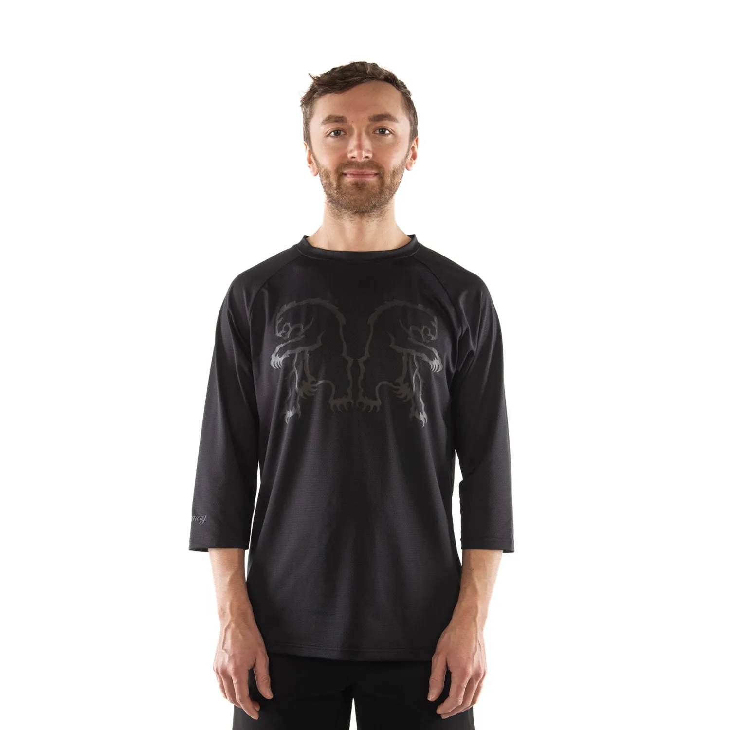 Chromag Mission trøje herre 3/4 sort poly/spandex