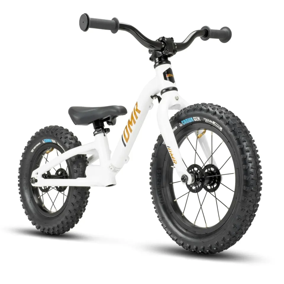 DMR Sidekick Balance løbecykel hvid 12/14 tommer stabil