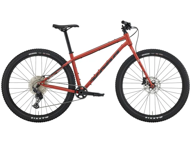 Kona Unit X mountainbike rød 12-speed stiv