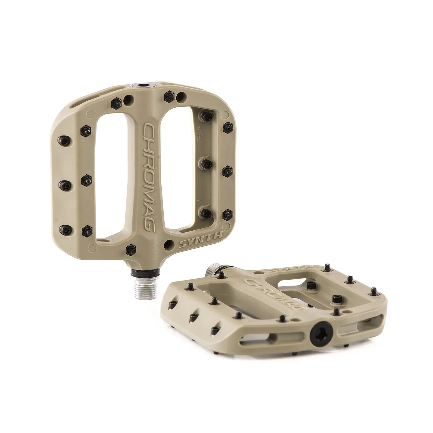 Chromag Synth platform pedaler sort nylon