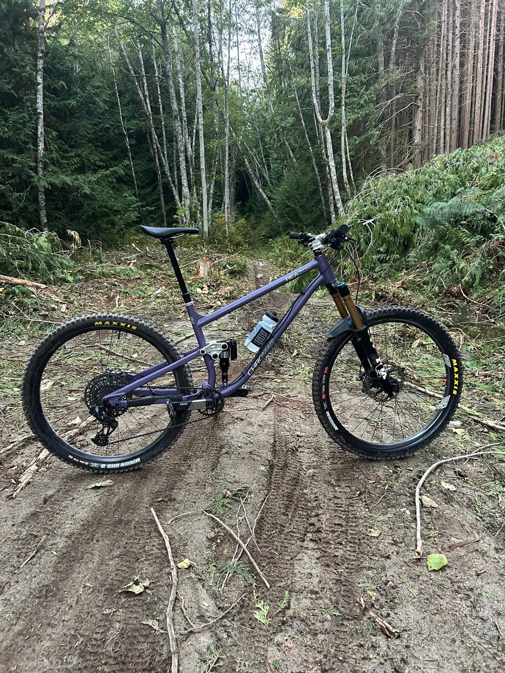 Chromag Riza frempind 31,8 mm 32 mm sort