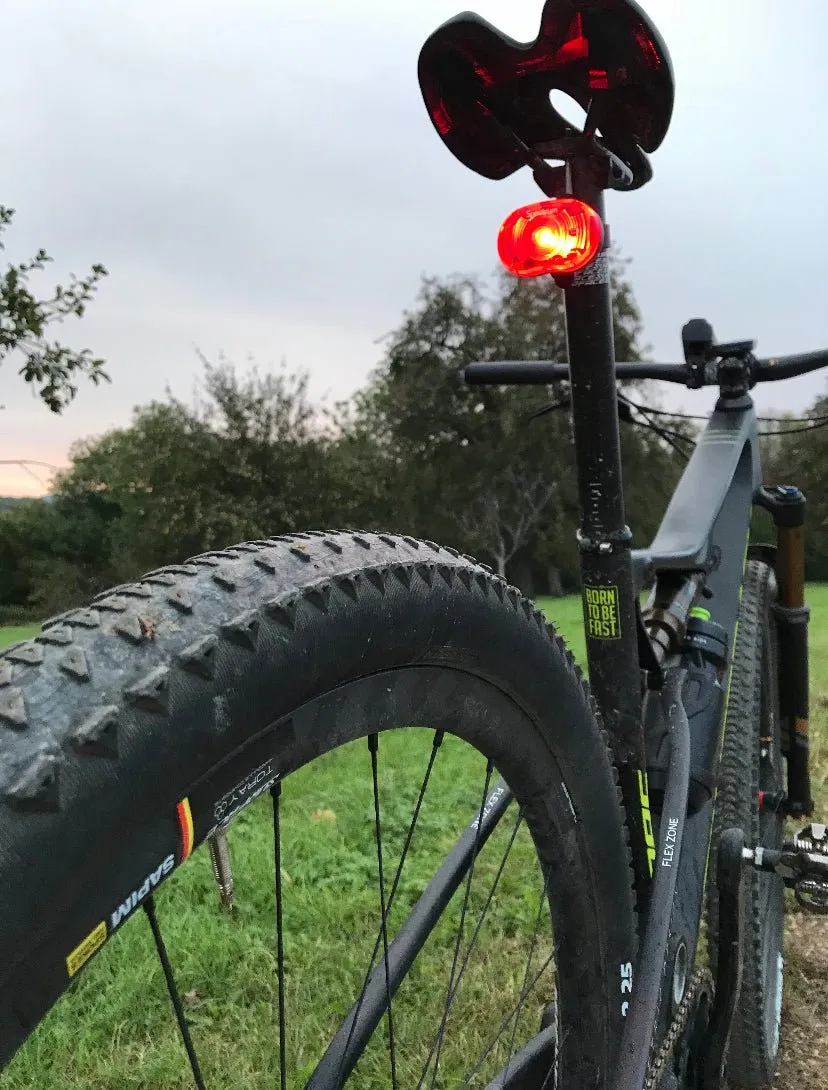 Silverback Spectrum Star baglygte single LED