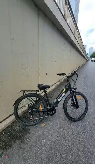 URLIFE E26 48V US elcykel White lang rækkevidde