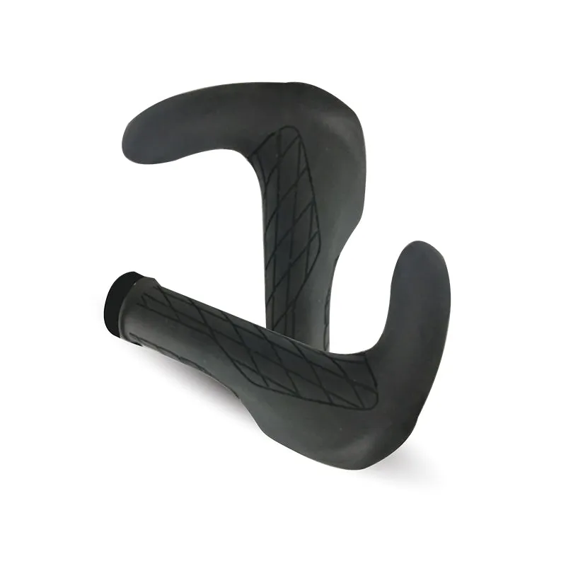 Silverback B2BF Bar End lock-on greb med horn