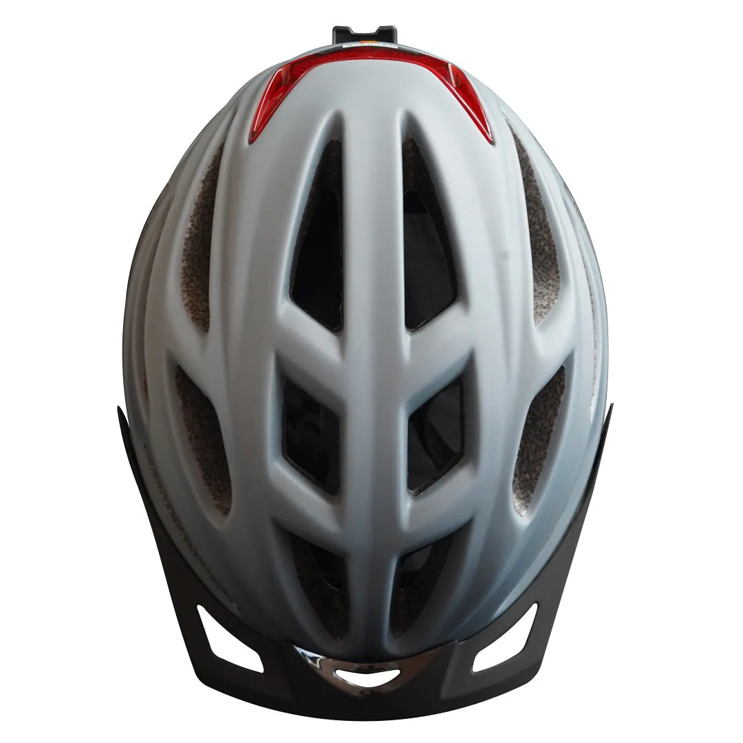 Silverback Space Spectra cykelhjelm mat grå med LED