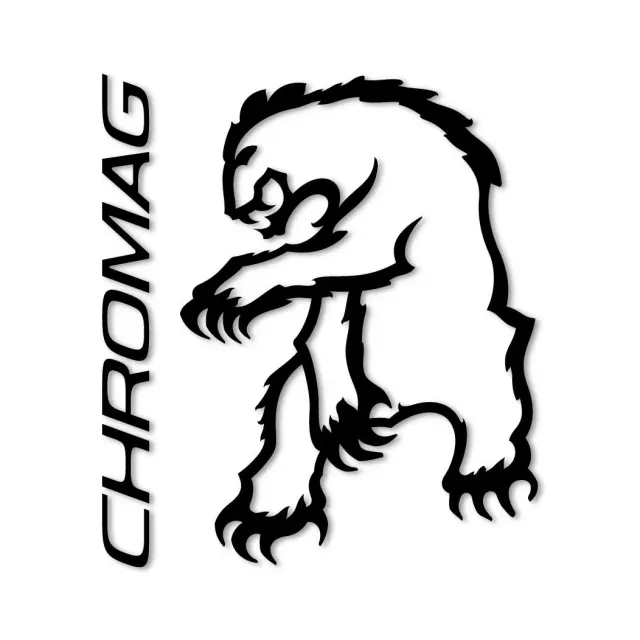 Chromag Door Sticker klistermærke 43cm sort