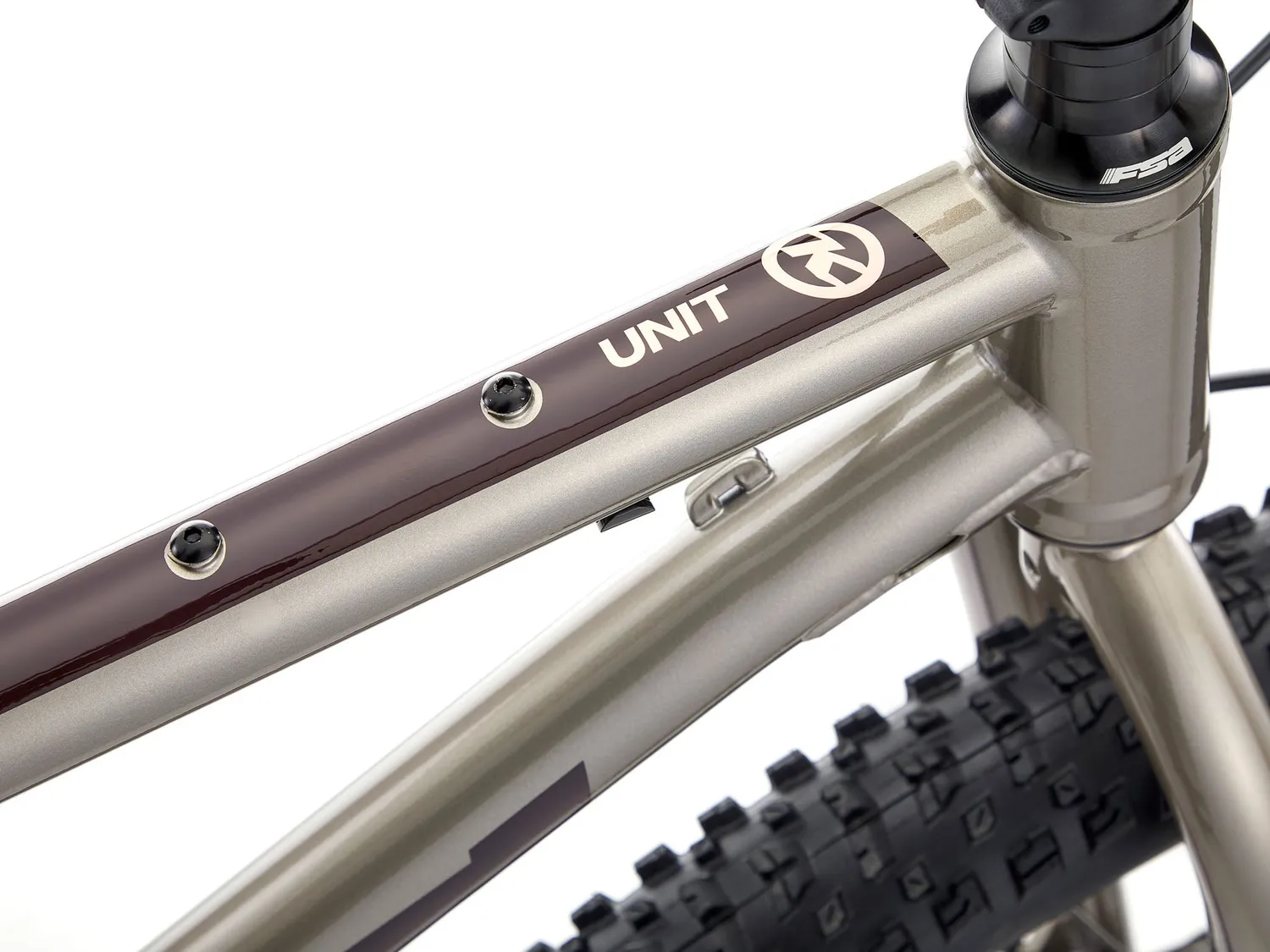 Kona Unit mountainbike singlespeed grå rigid