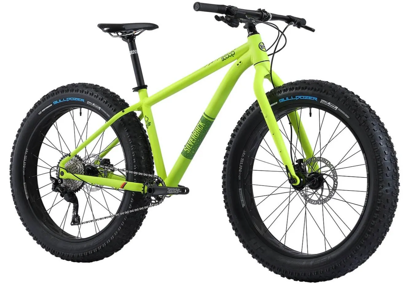 Silverback SE:Series Fat Deluxe fatbike 26" lime