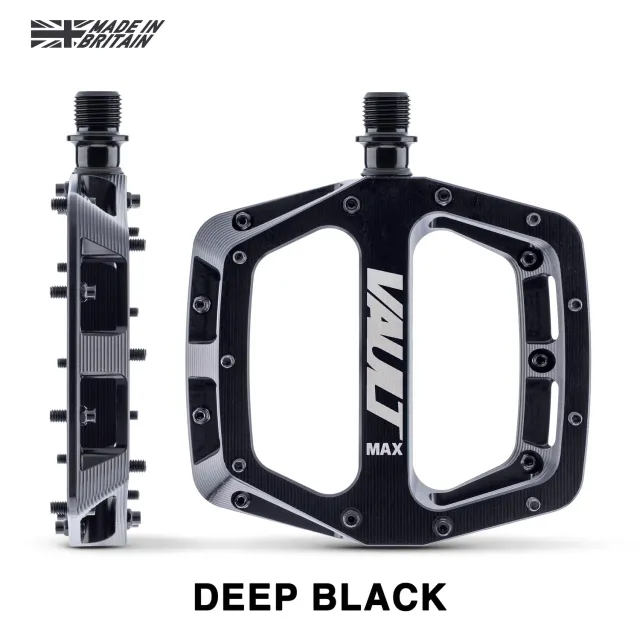 DMR Bikes Vault Max platform pedaler Deep Black alu