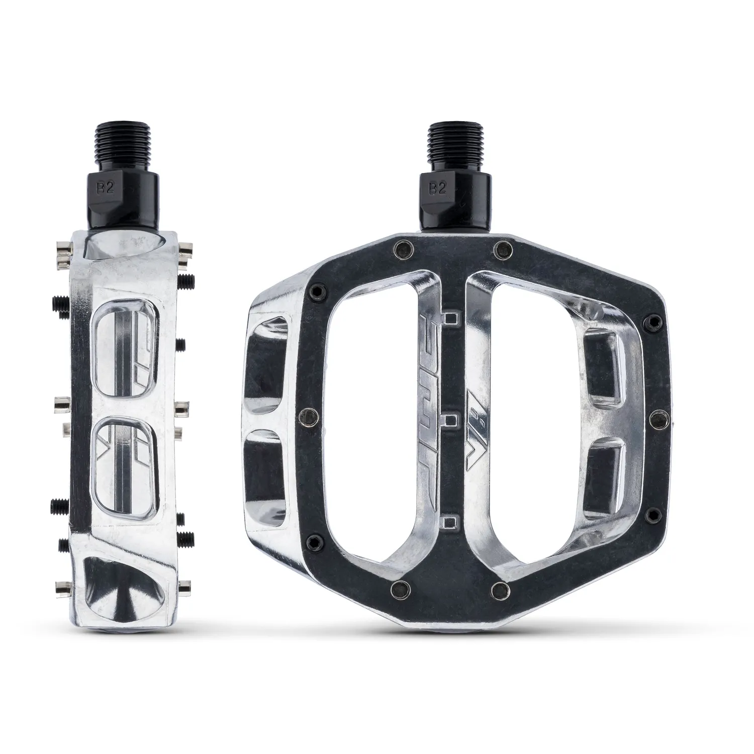 DMR V8 Classic platformpedal sort med konkav profil