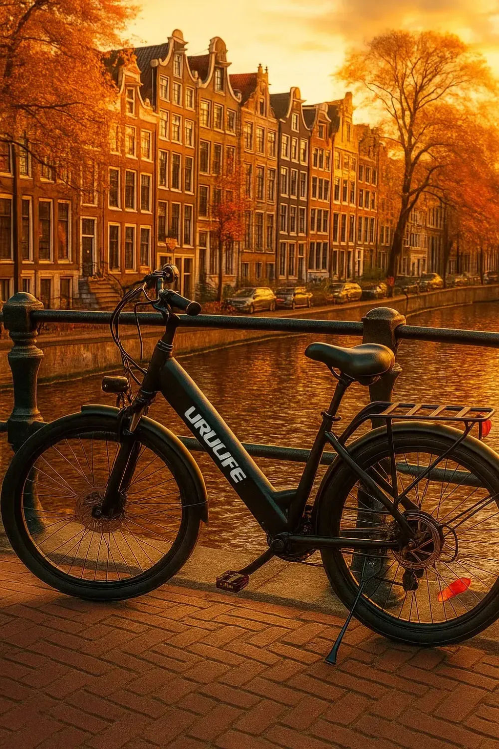 URLIFE E26 48V elcykel sort EU rækkevidde
