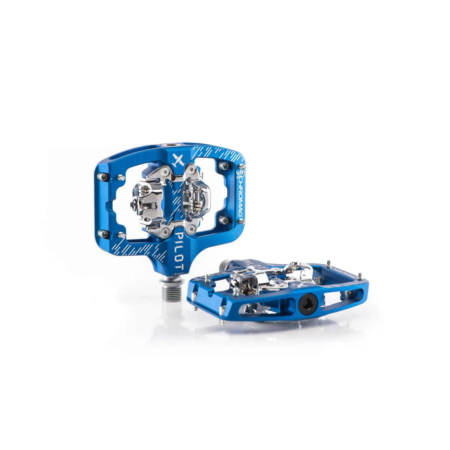 Chromag Pilot klikpedaler sort dobbeltsidet SPD