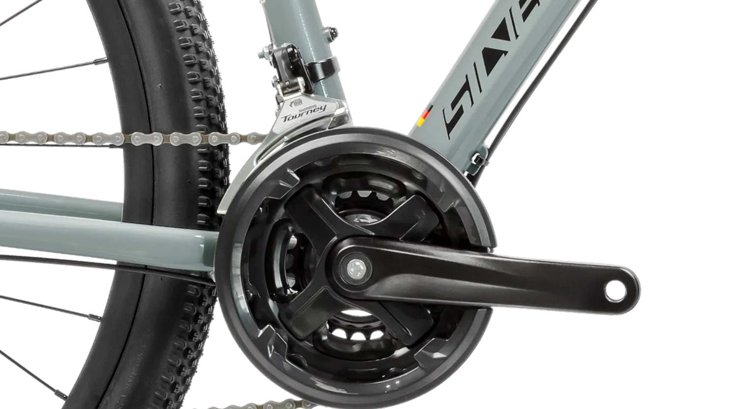 Silverback SE Series 7 MD mountainbike ikon grå 21 gear