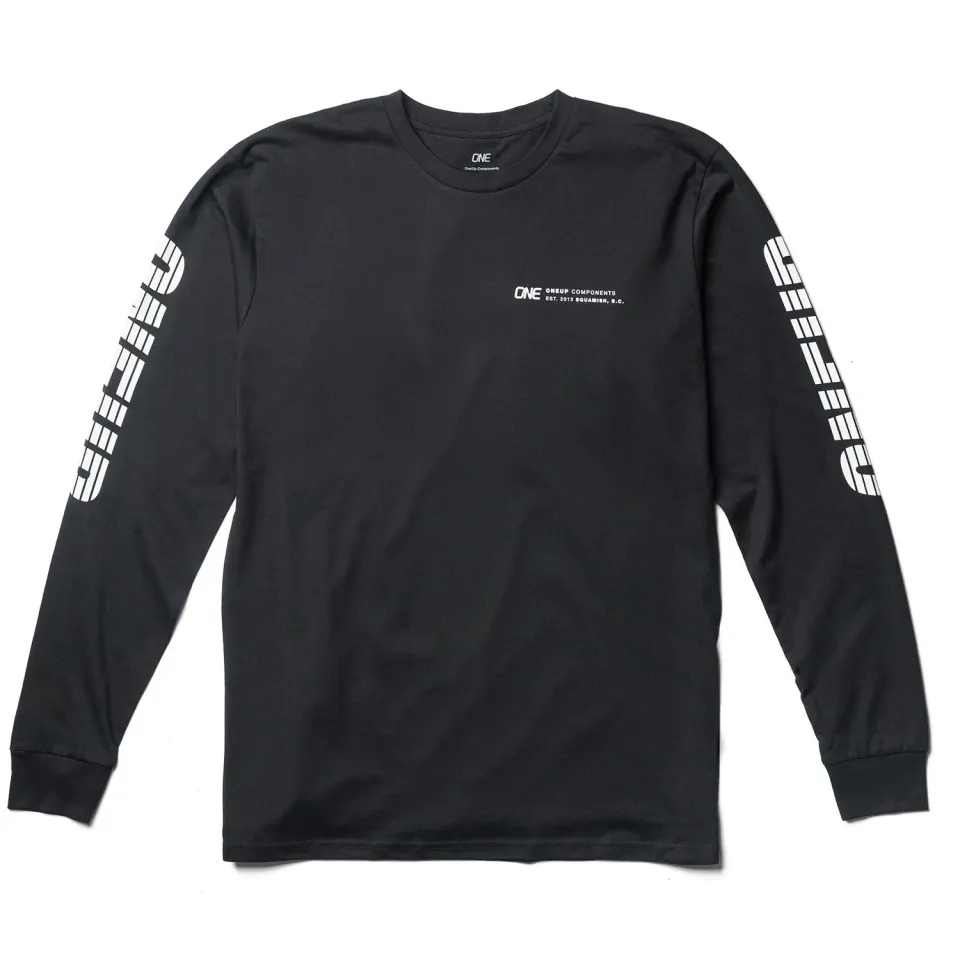 OneUp Team Logo langærmet t-shirt bomuld