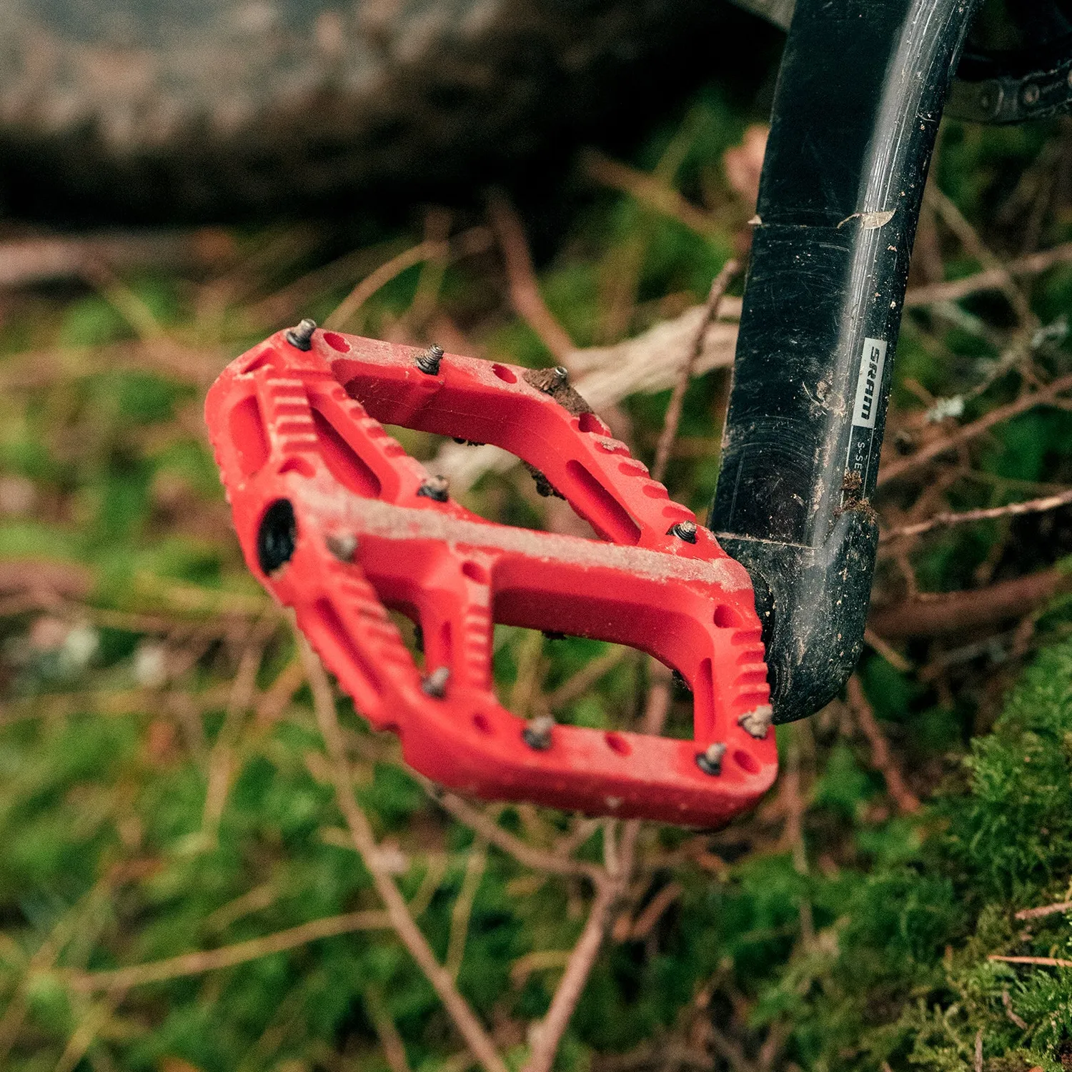 OneUp Composite platformpedaler sort med grip