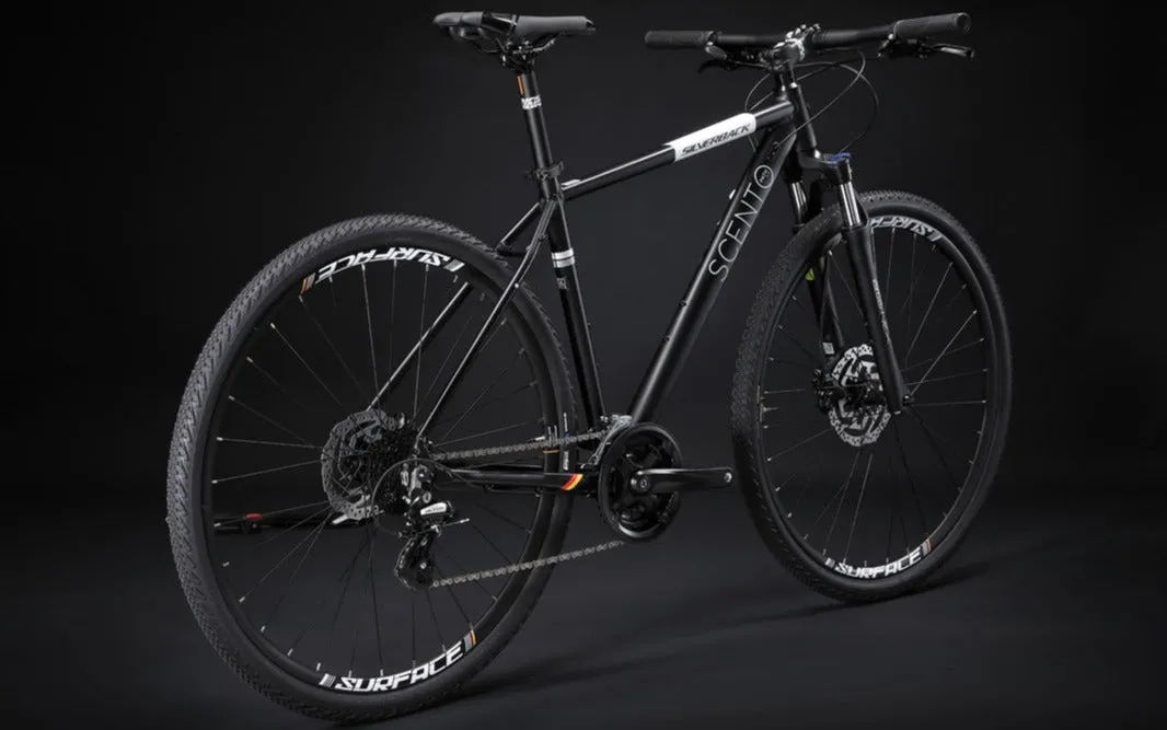 Silverback Scento Path HD hybridcykel Jet Black