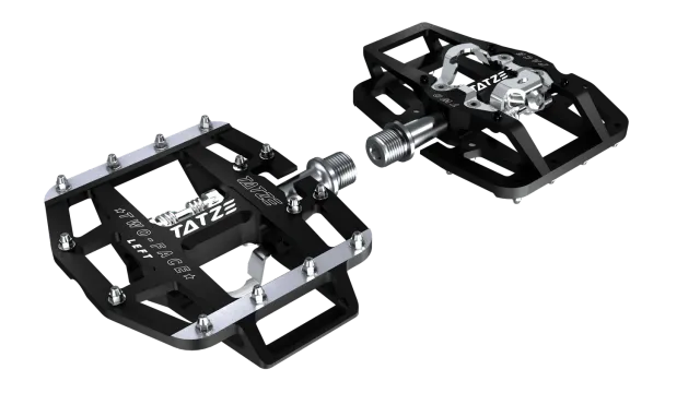 TATZE TWO-FACE kombipedaler Cr-Mo inkl. klamper