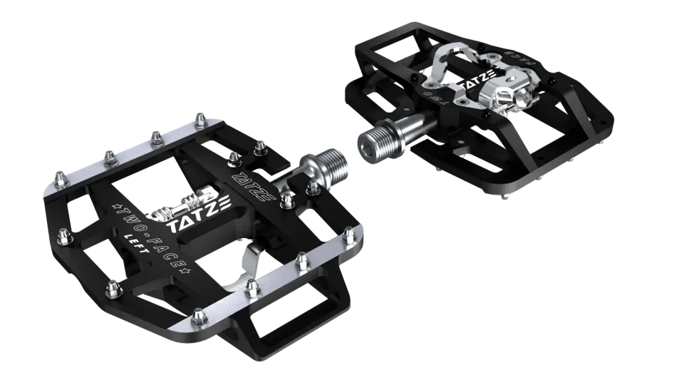 TATZE TWO-FACE kombipedaler Cr-Mo inkl. klamper