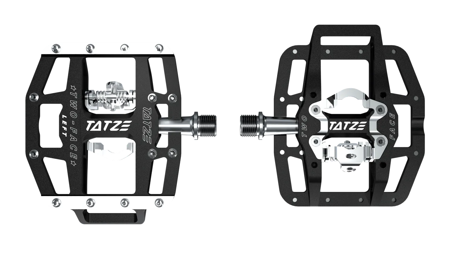 TATZE TWO-FACE kombipedaler Cr-Mo inkl. klamper