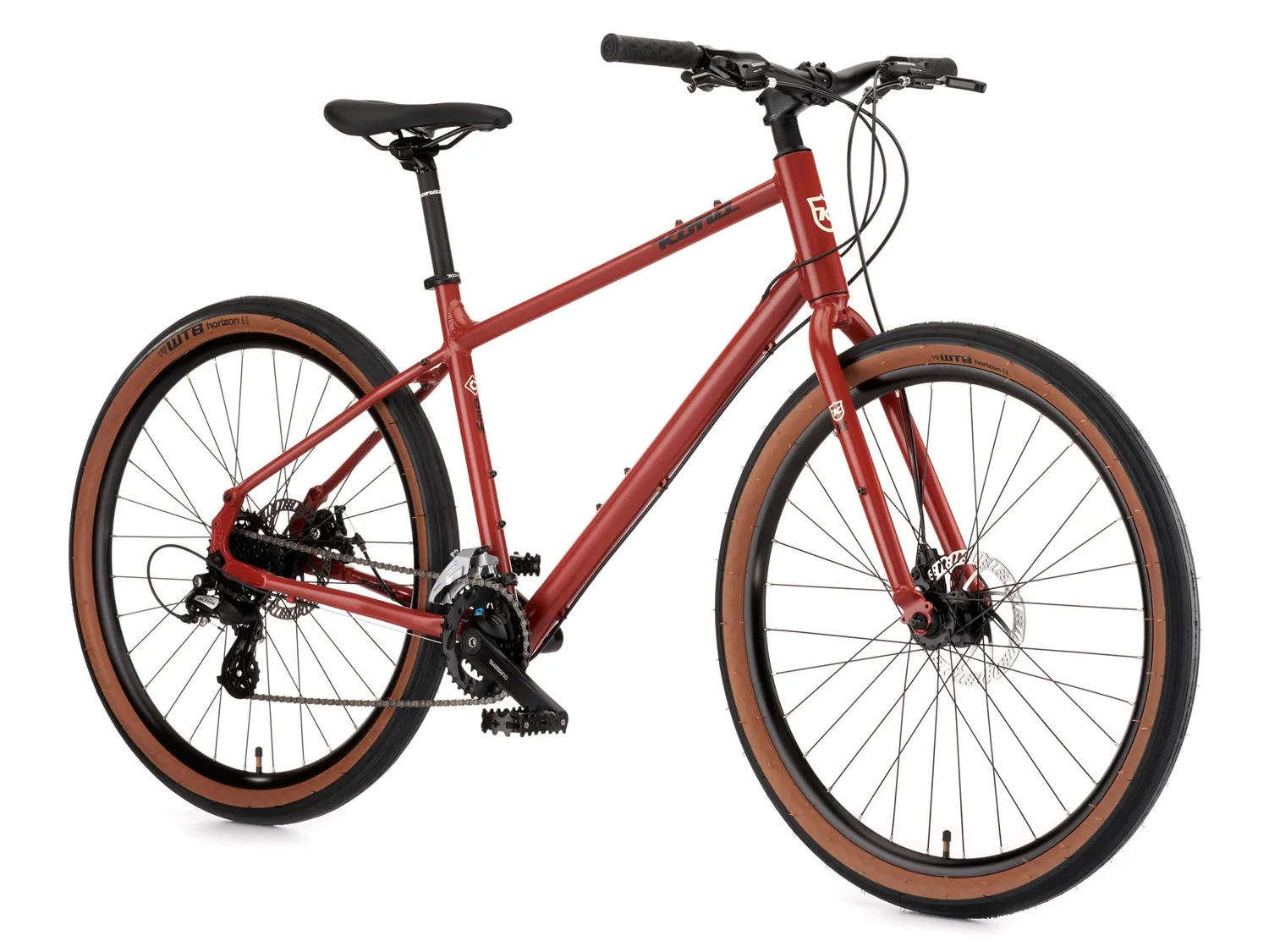 Kona Dew Pendlercykel oliven bredt gearområde