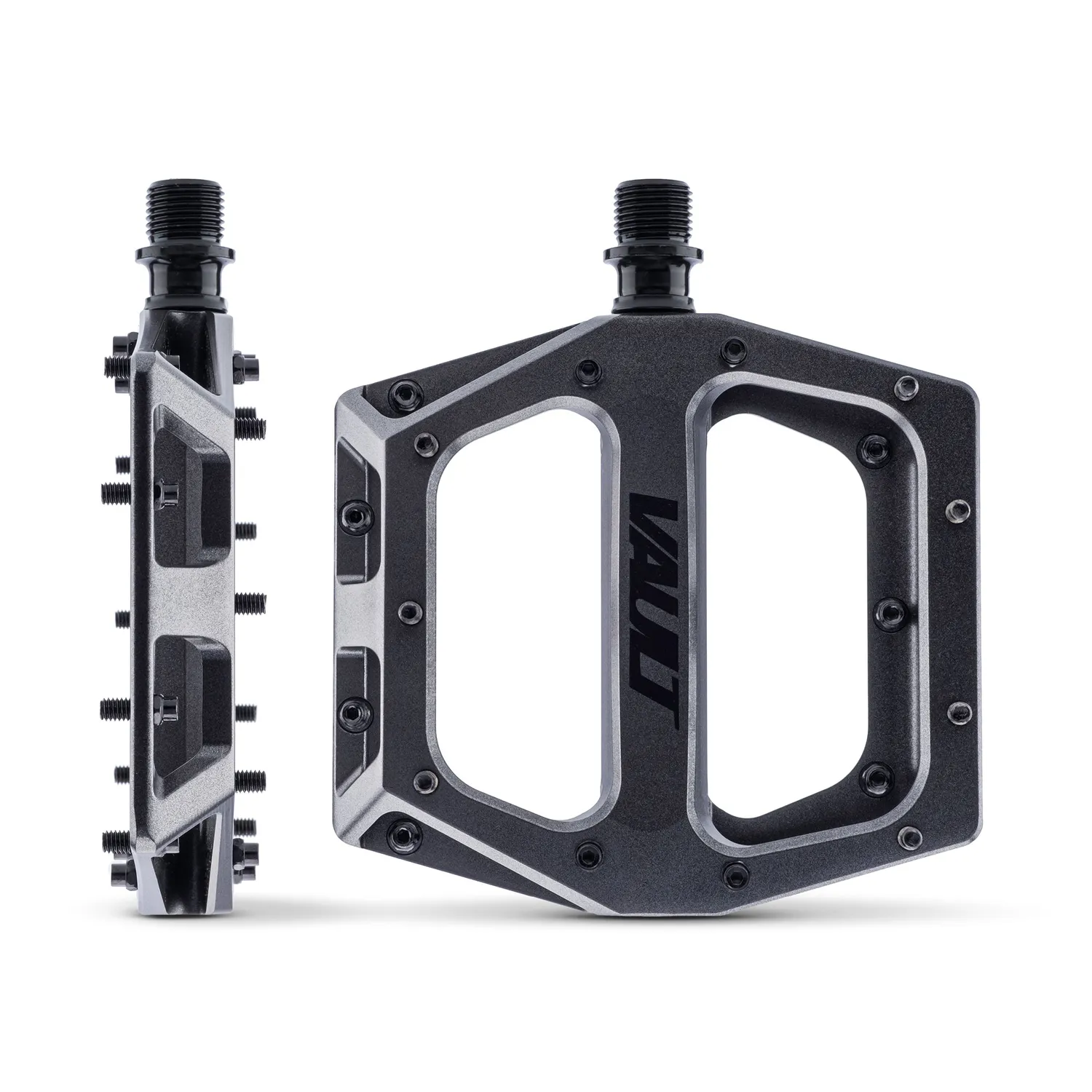 DMR Vault platform pedaler sort MTB flade