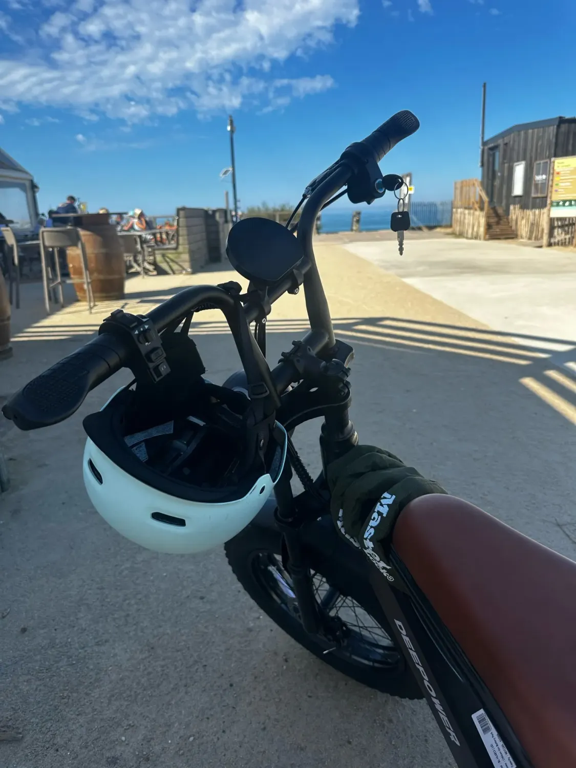 URLIFE E20 UK elcykel Dusty Teal pendlerklar