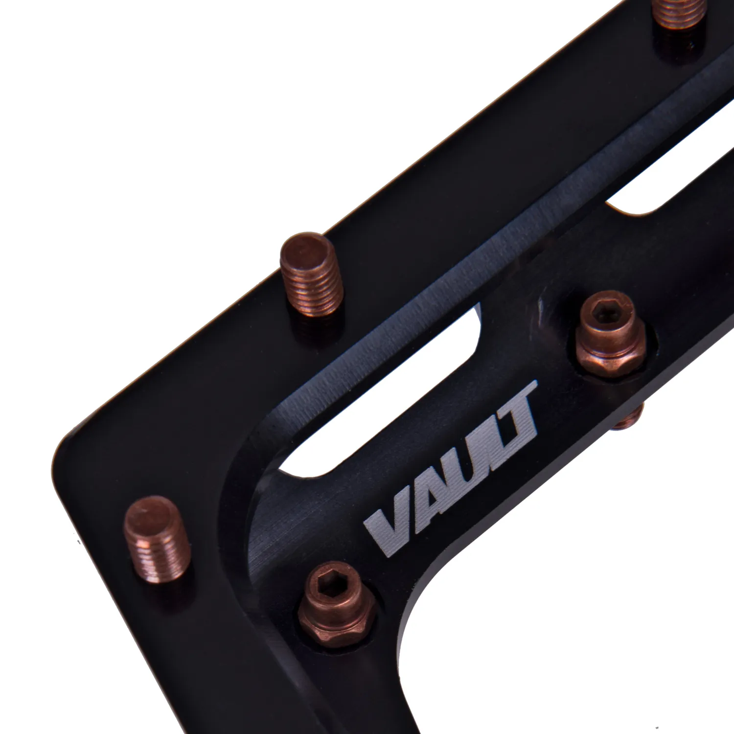 DMR Vault LE platformpedal sort med kobberpins