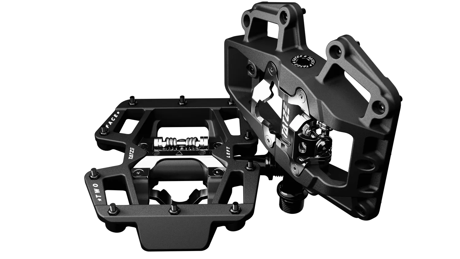 TATZE TWO-FACE Composite kombipedaler inkl. klamper