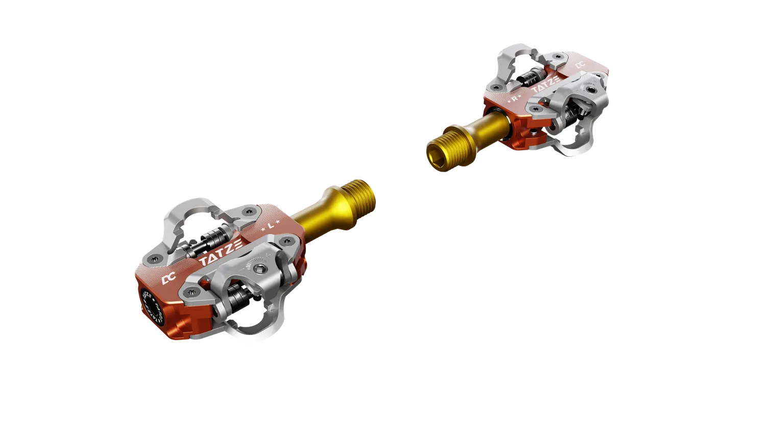 TATZE DC TITAN kombipedal titanium SPD
