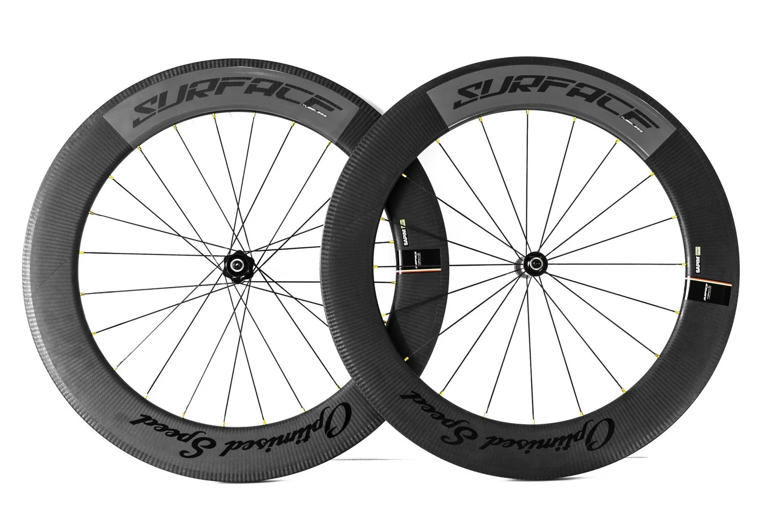 Silverback Surface Elite 80 hjulsæt 700C carbon 80 mm