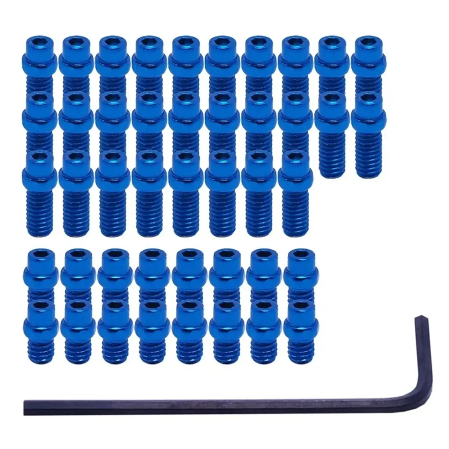 DMR Flip Pins pedalpins 44 stk sort stål