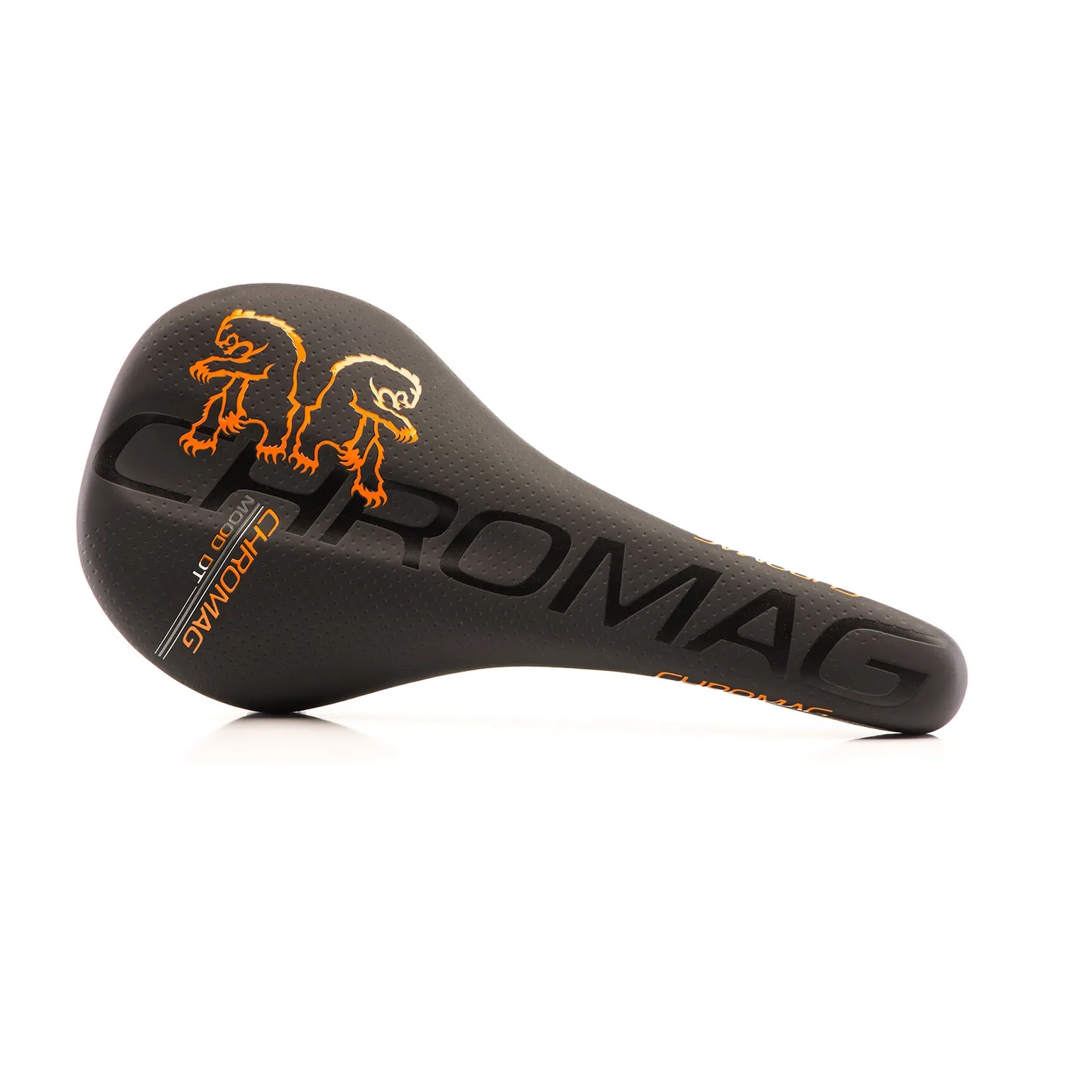 Chromag Mood DT sadel sort/orange chromoly