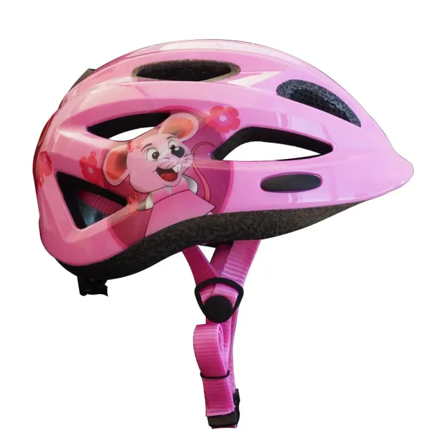 Silverback Space Sally Girls cykelhjelm mat pink let