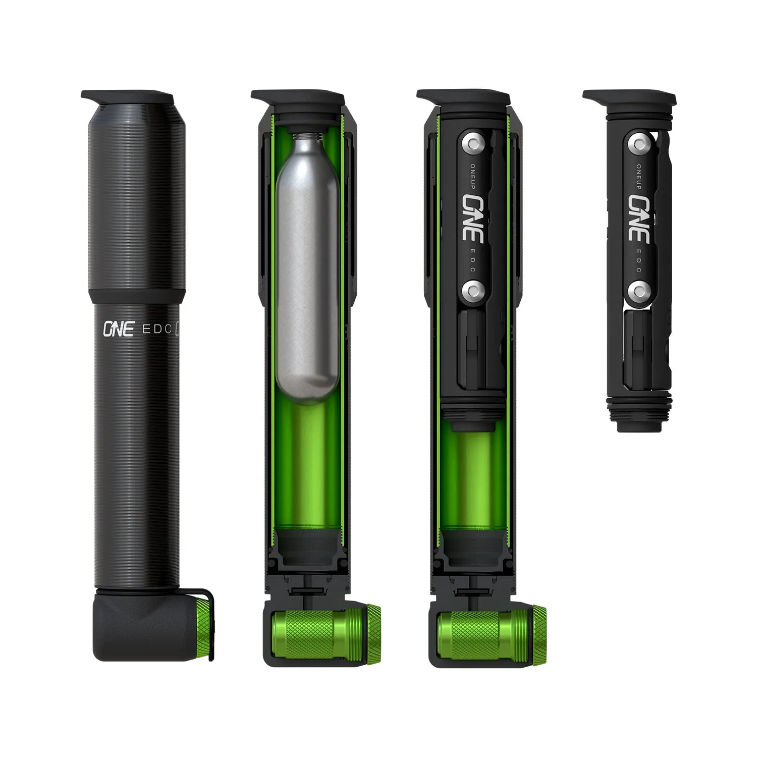 OneUp EDC 70cc pumpesæt kompakt med V2 tool