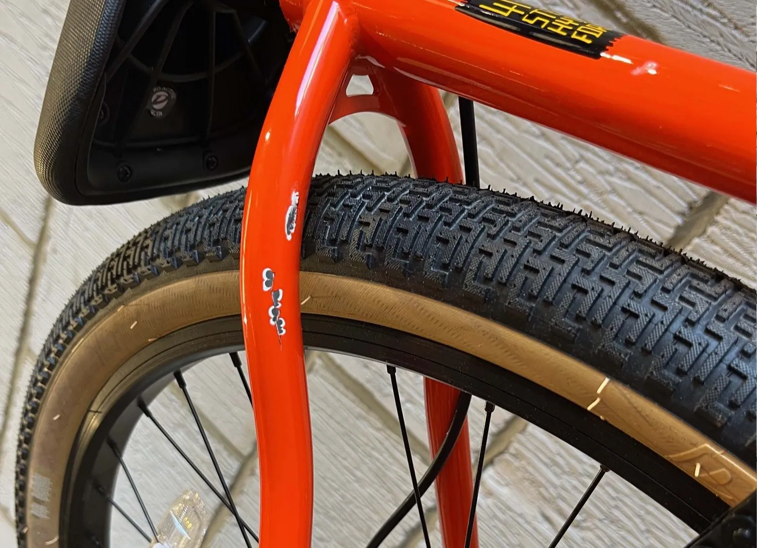 DMR Sect dirt jump cykel orange chromoly