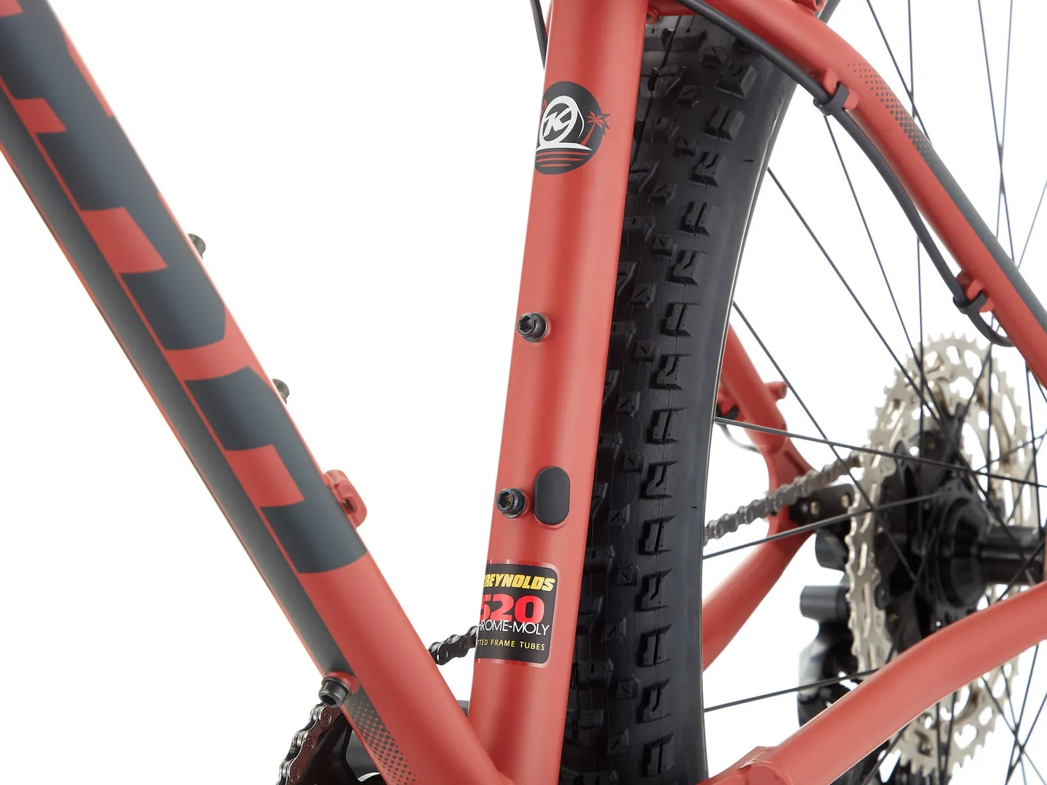 Kona Unit X mountainbike rød 12-speed stiv
