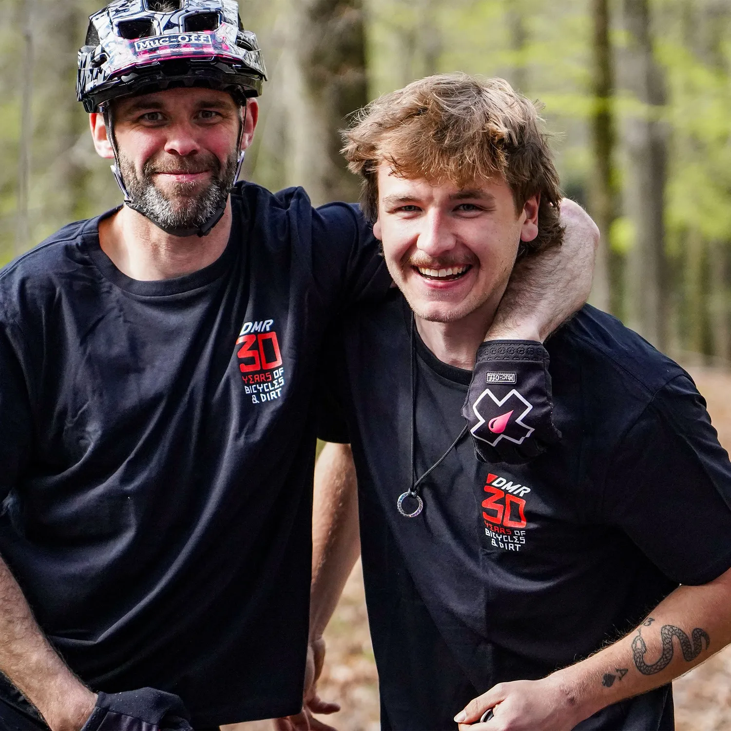 DMR 30 Year t-shirt sort økologisk bomuld