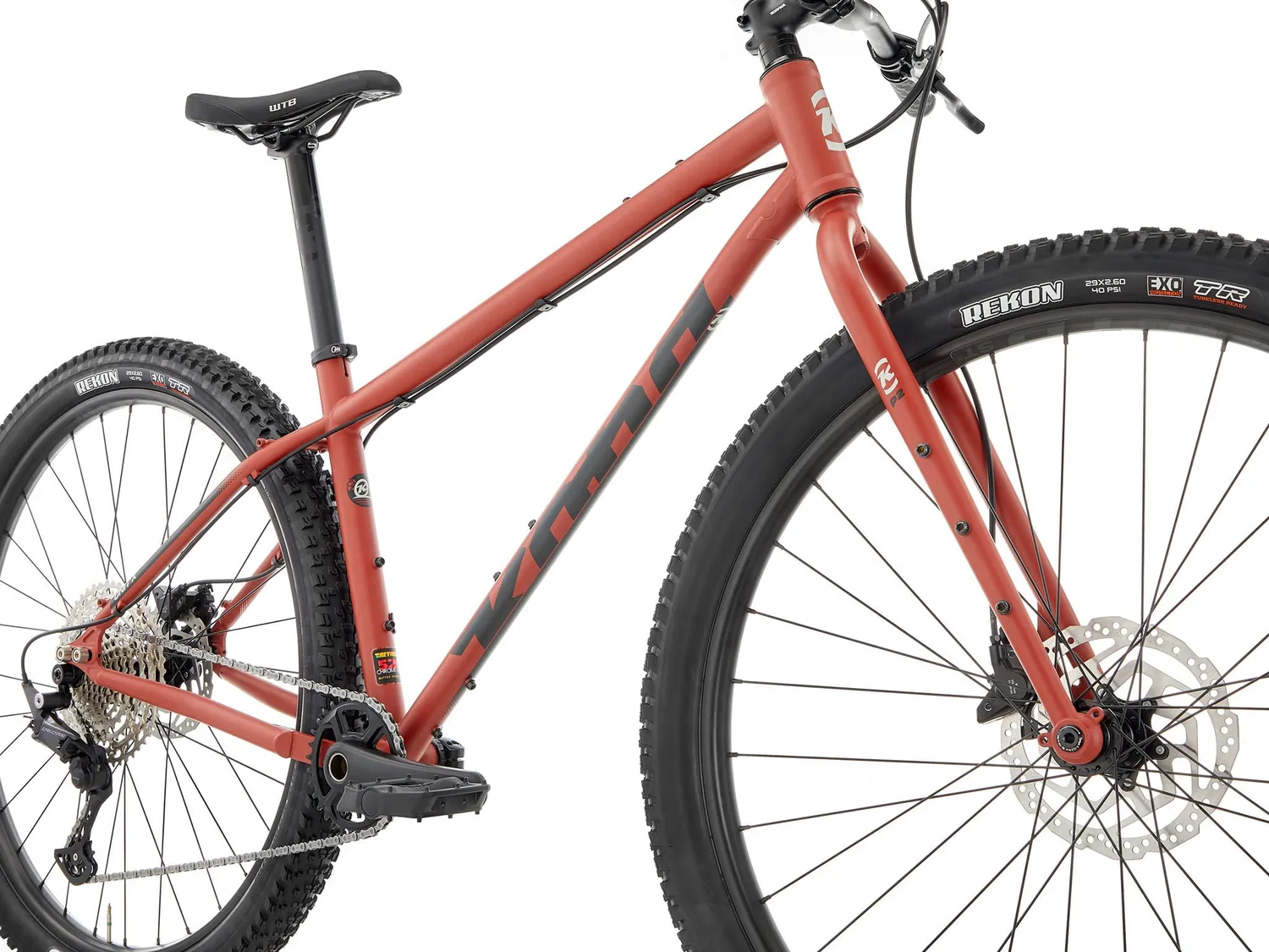 Kona Unit X mountainbike rød 12-speed stiv