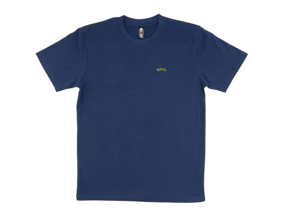 Kona Le Chien Premium T-shirt cobalt tung bomuld