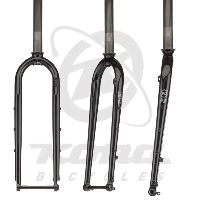 Kona Rove forgaffel 12x100 sort CrMo stål