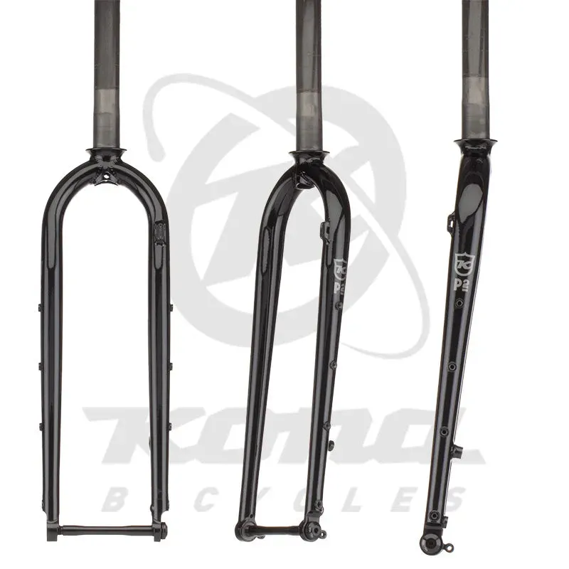 Kona Rove forgaffel 12x100 sort CrMo stål